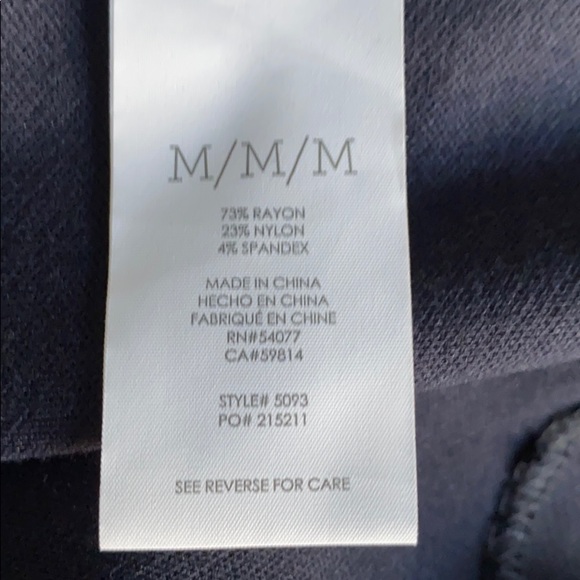 CAbi STYLE #5093 LIDO JACKET NAVY BLUE RAYON - Picture 13 of 13